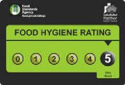 Blue Bell Inn Food Hygiene Rating is 5